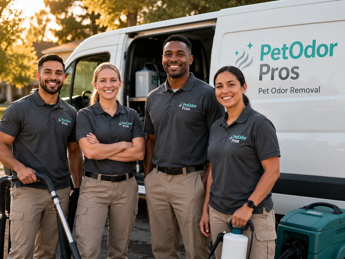 Pet Odor Removal team serving Redding, CA